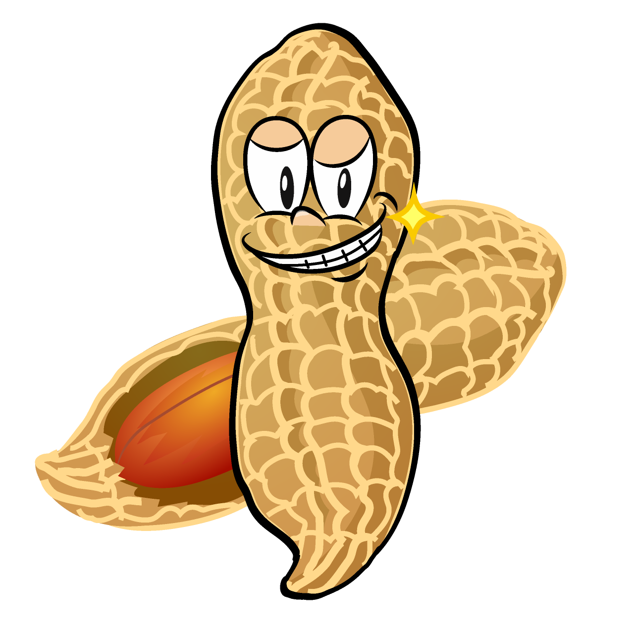 Grinning Peanut
