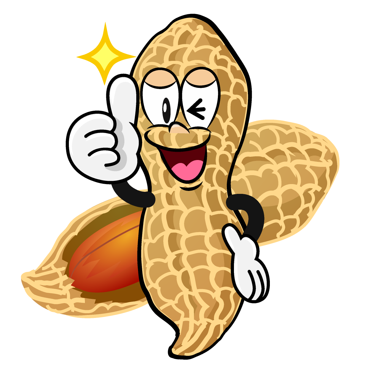 Thumbs up Peanut