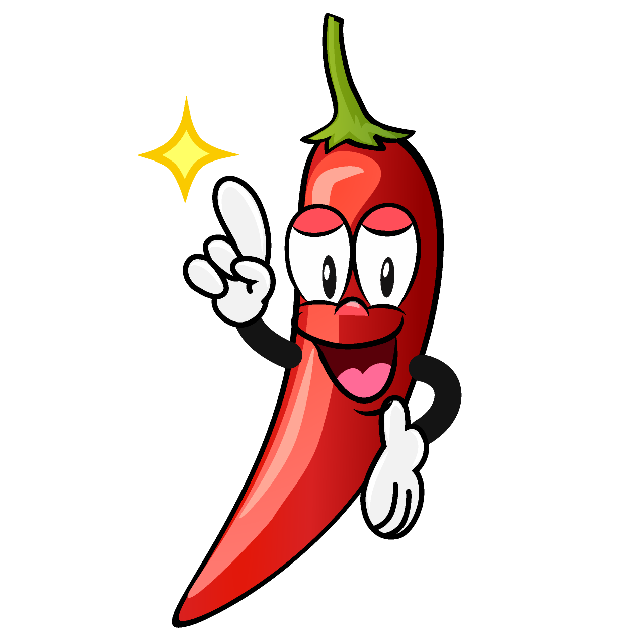 Chile Picante Posando