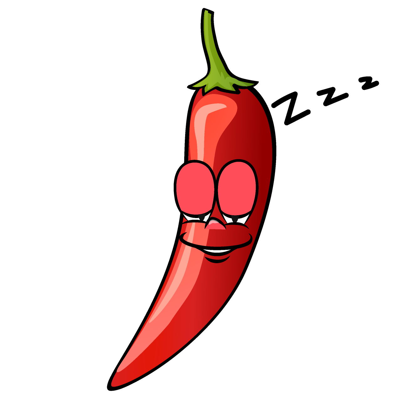 Chile Picante Durmiendo