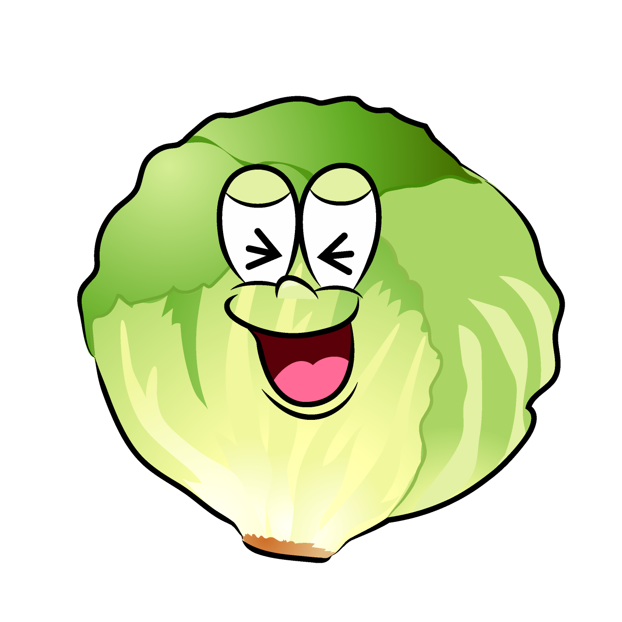 Lechuga Riéndose