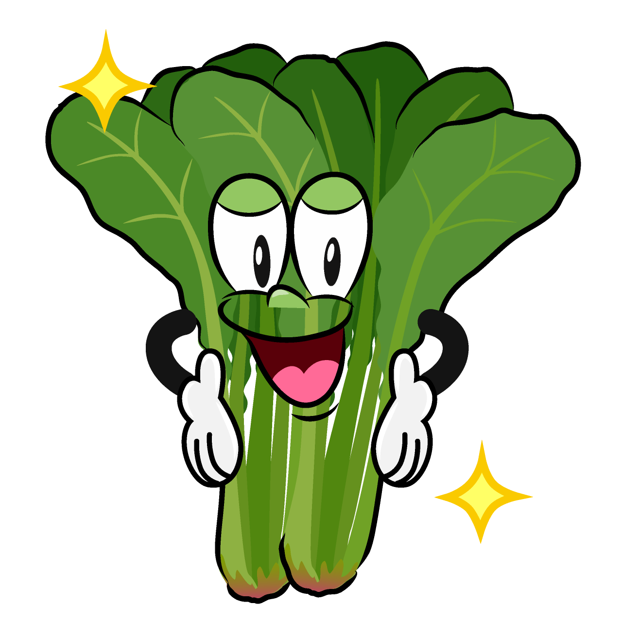 Glitter Spinach