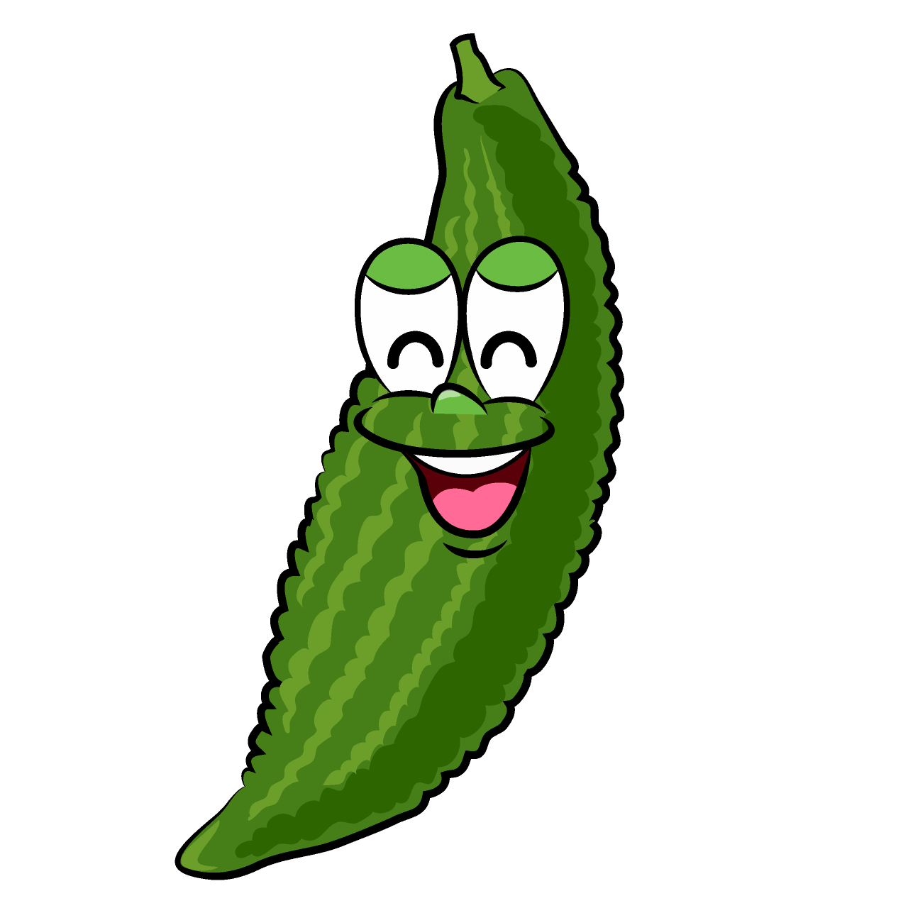 Melón Amargo Sonriente