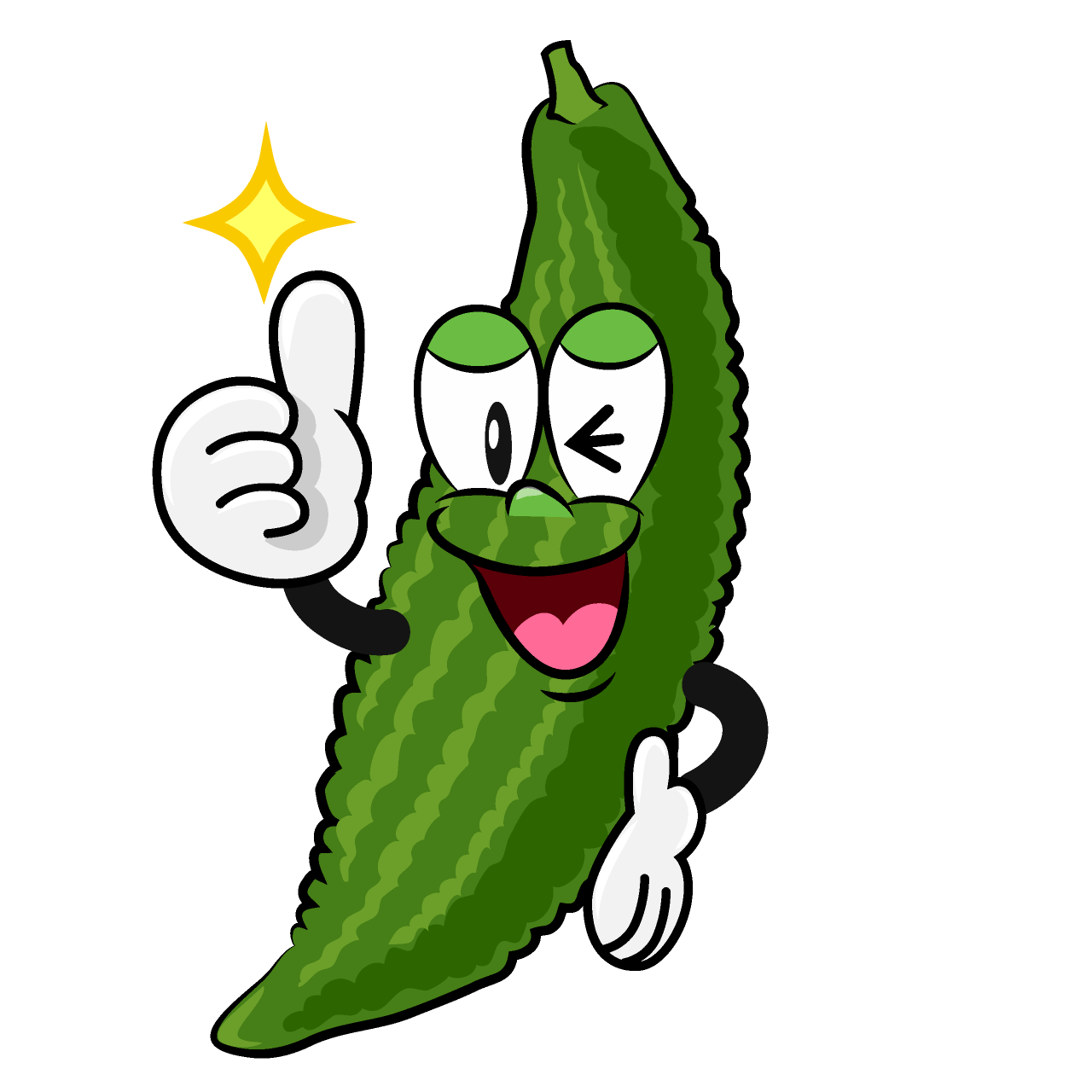 Melón Amargo Pulgar Arriba