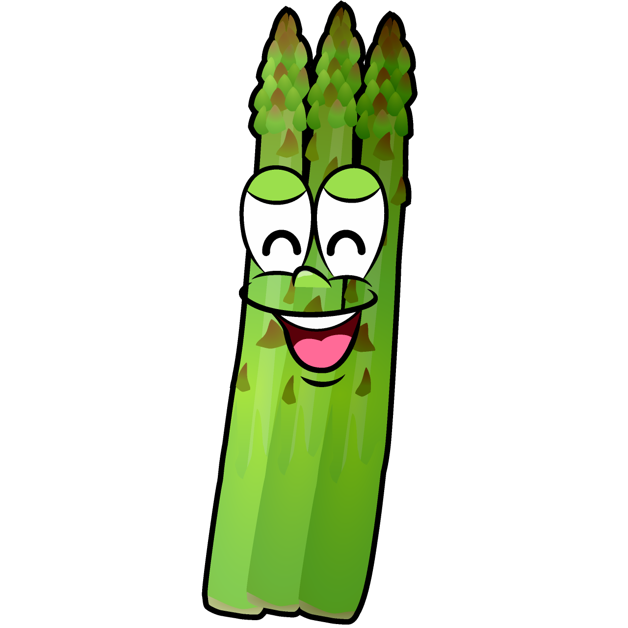 Smiling Asparagus