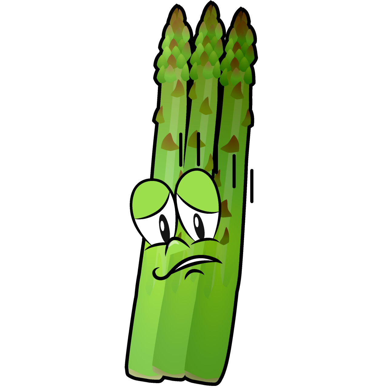 Depressed Asparagus