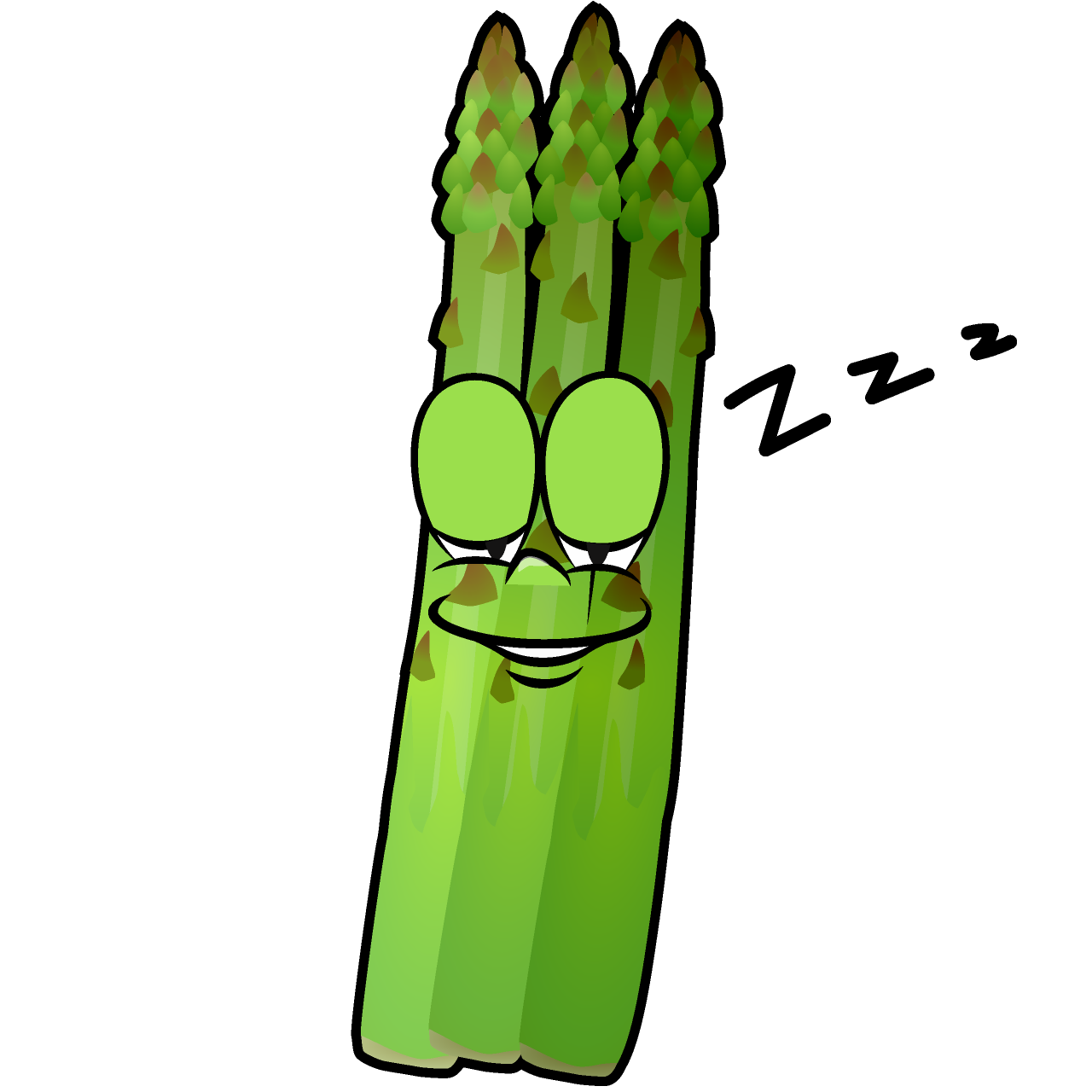 Sleeping Asparagus