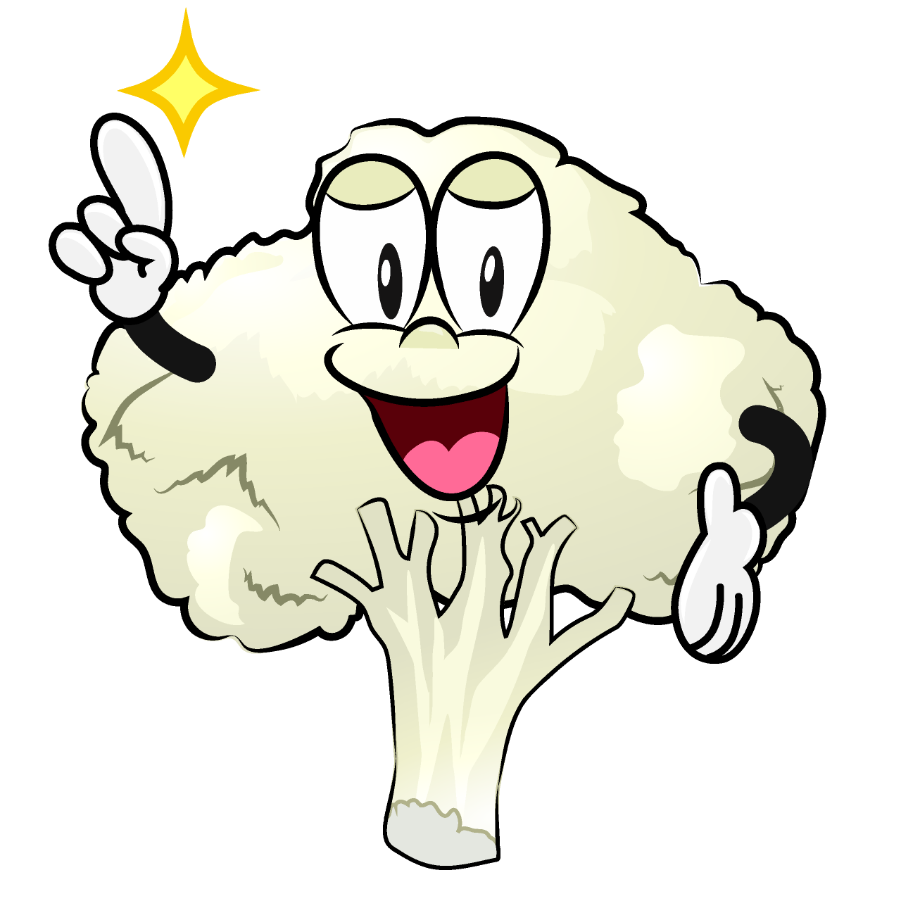 Posing Cauliflower
