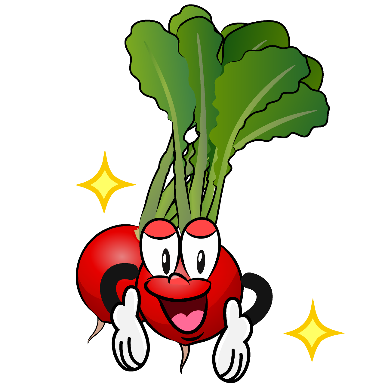 Glitter Radish