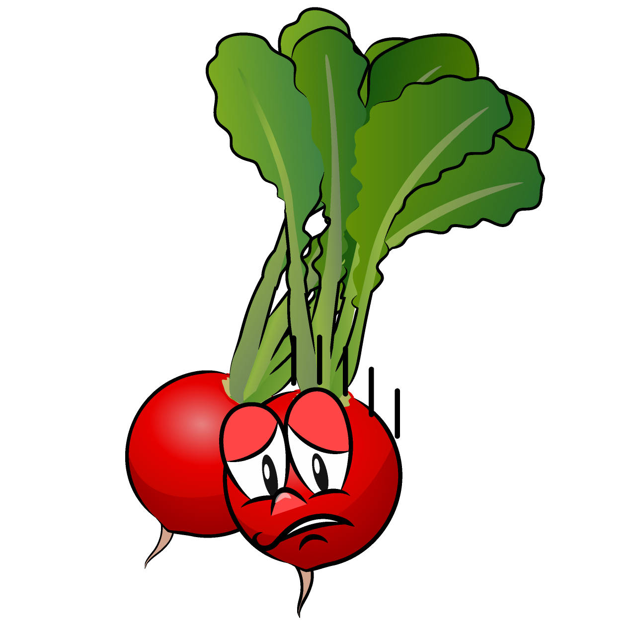 Depressed Radish