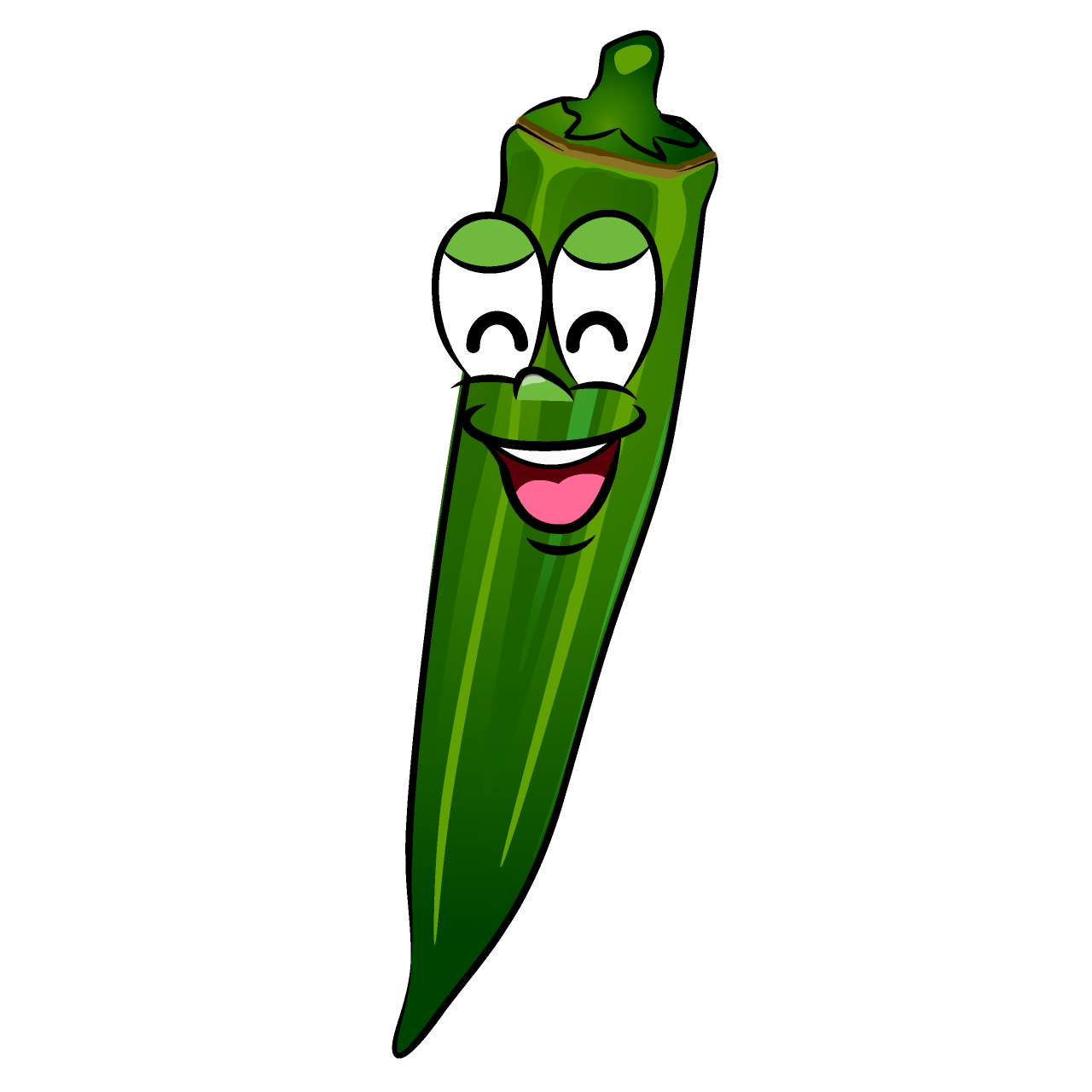 Okra Sonriente
