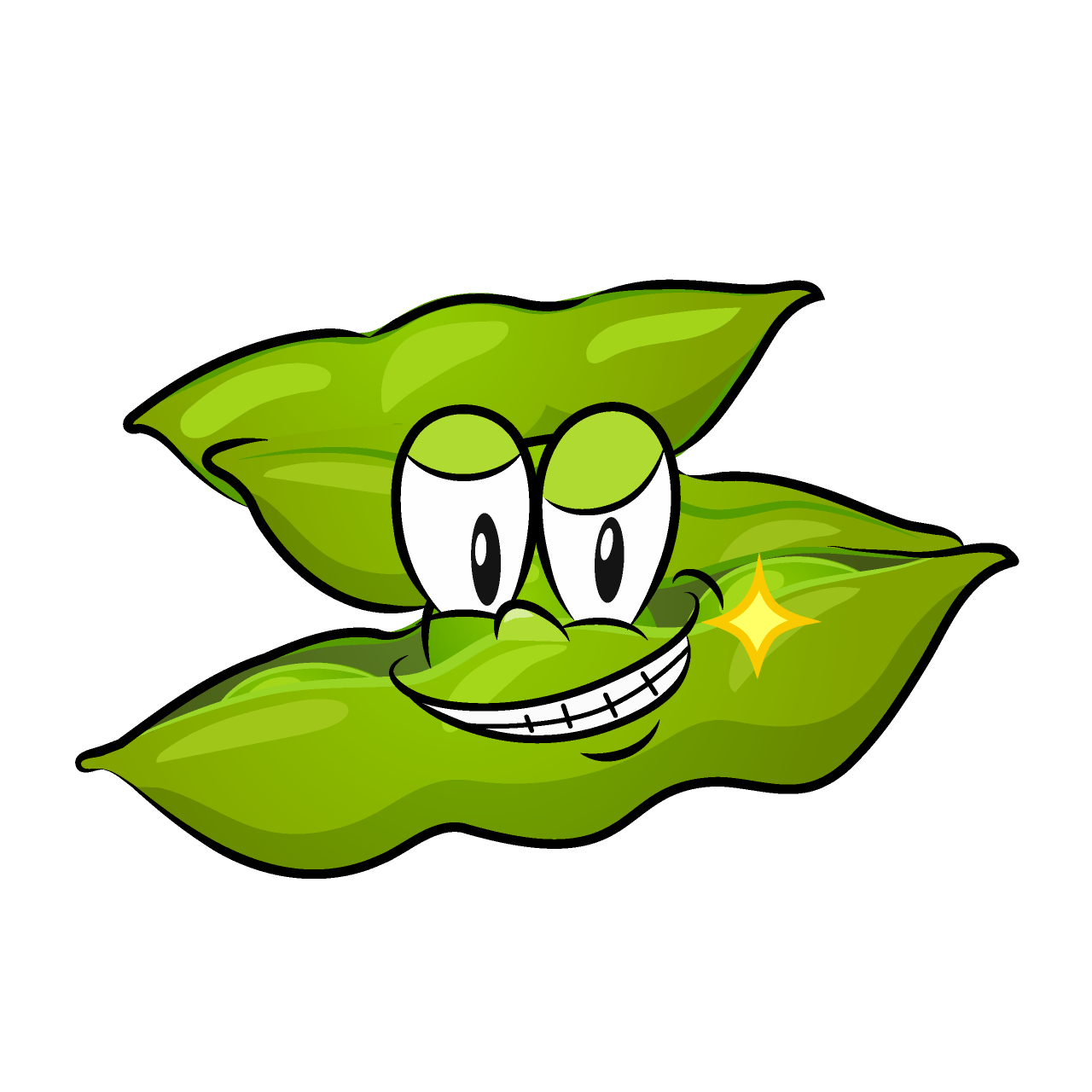 Edamame Sonriendo