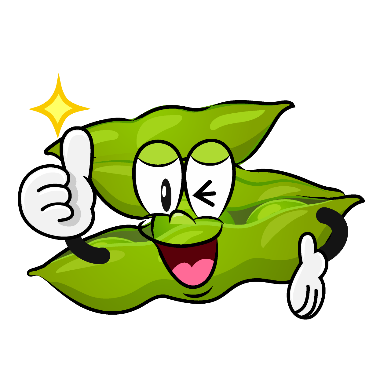 Edamame Pulgar Arriba