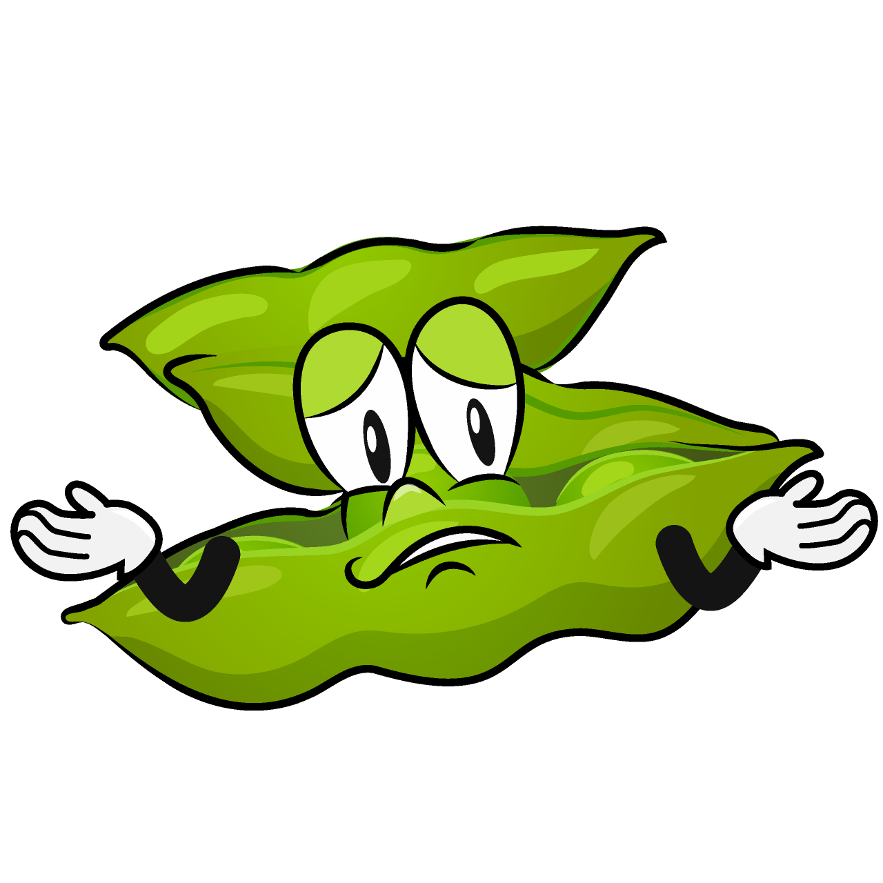 Edamame Preocupado