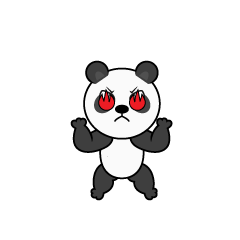 Enthusiastic Panda