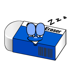 Sleeping Eraser