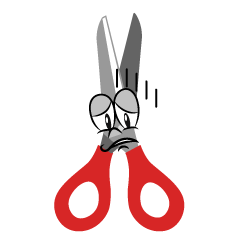 Depressed Scissors