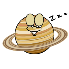 Sleeping Saturn