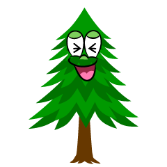 Laughing Pine Tree