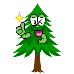 Thumbs up Pine Tree
