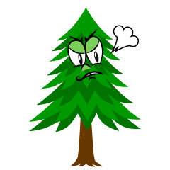 Angry Pine Tree
