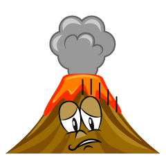 Depressed Volcano