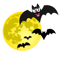 Bats and Full Moon