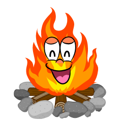 Smiling Campfire