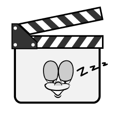 Sleeping Clapperboard