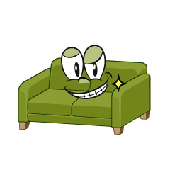 Grinning Sofa