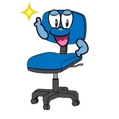 Posing Desk Chair