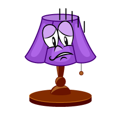 Depressed Lamp