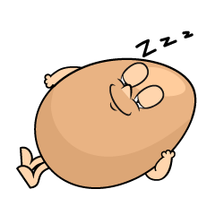 Sleeping Organic Egg