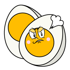 Angry Boiled Egg