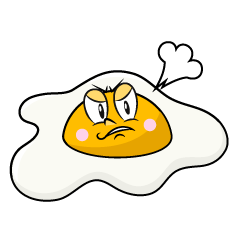 Angry Fried Egg