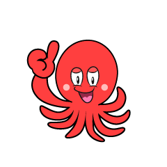 Thumbs up Octopus