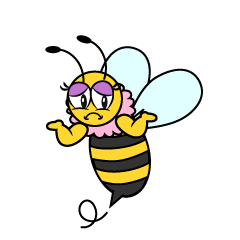 Abeja Chica Preocupada