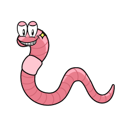 Grinning Worm