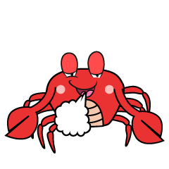 Relaxing Crab