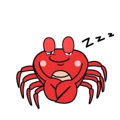 Sleeping Crab