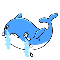 Crying Cute Whale