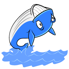 Cool Blue Whale
