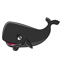 Grinning Sperm Whale