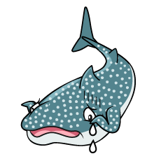 Sad Whale Shark