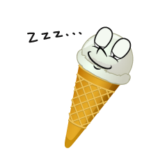 Sleeping Ice Cream