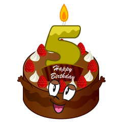 5th Birthday Cake