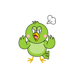 Angry Green Bird