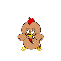 Sad Brown Chicken