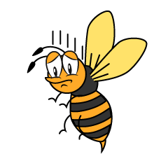 Depressed Wasp