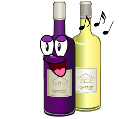 Singing Wine Bottl